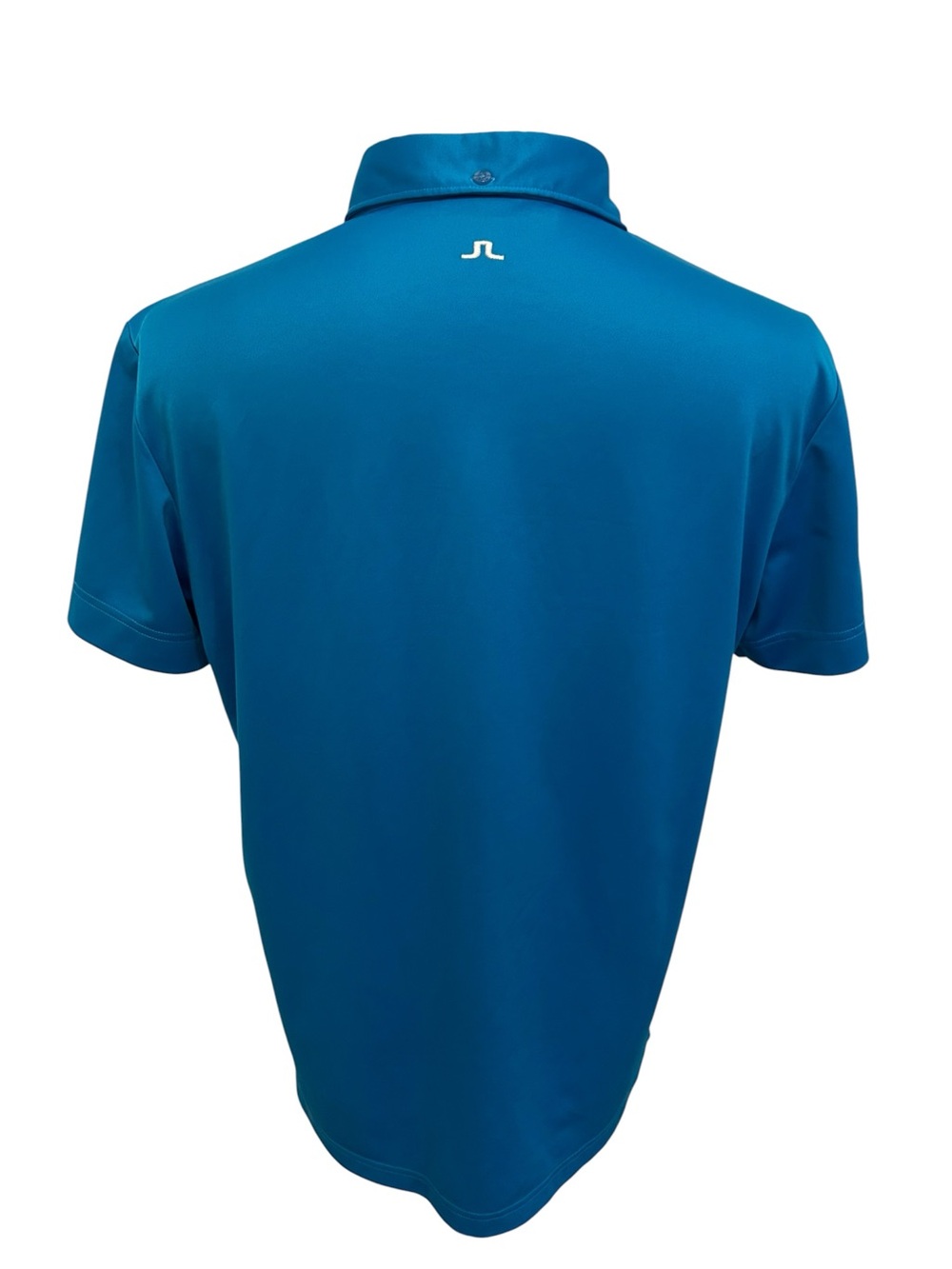 J.LINDEBERG Hunter Fieldsensor Polo Blue Regular Fit Golf Performance Shirt L - Picture 5 of 10